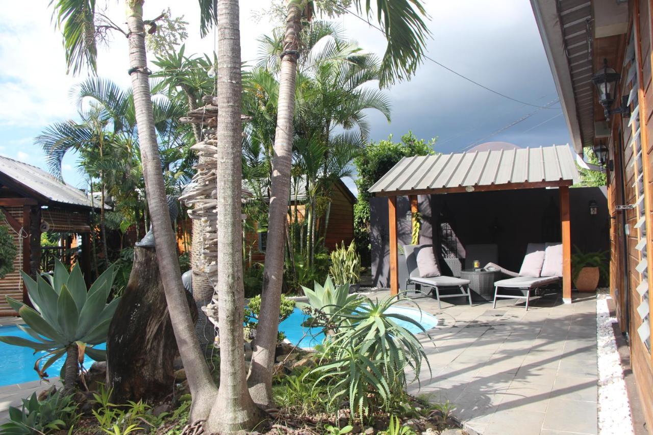 La Liane De Jade 974-Lodge Le Palissandre - Jacuzzi Privatif - Piscine Chauffee Le Bois de Nefles  Exterior photo